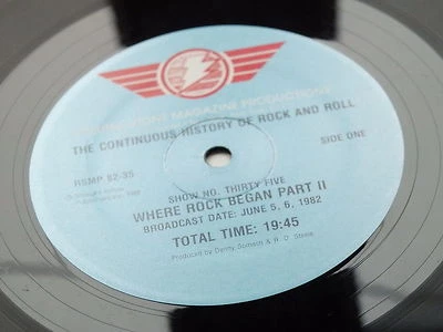 BEATLES , 2 VINYL RADIO STATION ONLY LPs  ROLLING STONE HISTORY OF ROCK N ROLL - Image 1 of 4