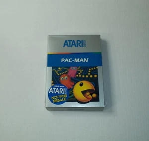 Pac-Man (1982) NOT FOR RESALE Atari 5200 Complete Box Manual Cartridge Overlays - Picture 1 of 13