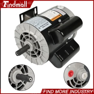 New 2HP SPL Compressor Duty Electric Motor 3450 RPM 56 Frame 5/8" Shaft 115/230V - Picture 1 of 24
