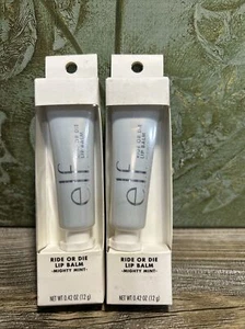 e.l.f Ride or Die Lip Balm Soft Hydrated Lips #83374 Mighty Mint - Picture 1 of 5