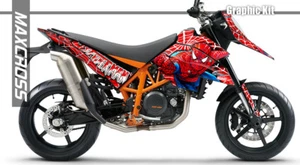 MAXCROSS GRAPHICS KIT DECALS DECAL STICKERS FOR LC4 690 SM SMR 2007-2008 MSPM1 - Bild 1 von 2