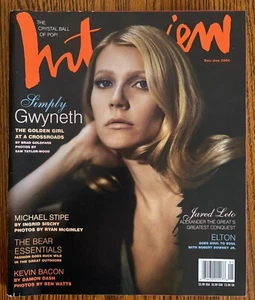 INTERVIEW Magazine Dec 2005 Gerard Butler ELTON JOHN George Balanchine M.I.A. - Picture 1 of 14