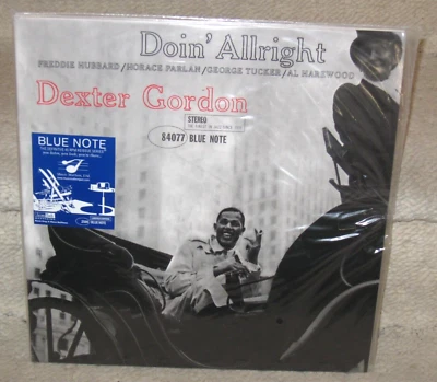 DEXTER GORDON "DOIN' ALLRIGHT" BLUE NOTE MUSIC MATTERS 2 x 45RPM LP'S SEALED!!! - Image 1 of 2