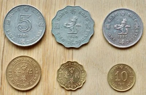 Hong Kong coin set - 1980/83 - Picture 1 of 14