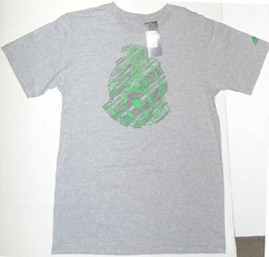 NEU Herren Neu mit Etikett Mexiko Adidas Futbol Brushed Crest T-Shirt meliert grau grau Gr. M - Bild 1 von 5