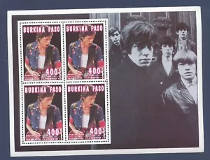 BURKINA FASO - Scott 1058a - MNH S/S - Mick Jagger, Rolling Stones - 1995 --a - Picture 1 of 1