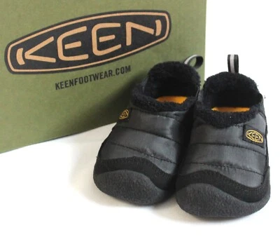 KEEN Toddler Size 4 Howser II Indoor/Outdoor Slipper Black 1023902 Shoes - Image 1 of 4