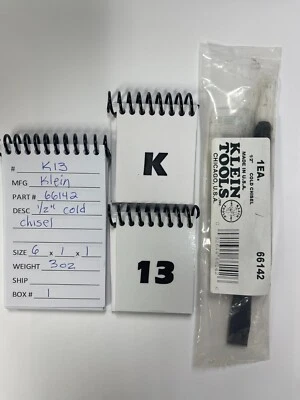 Klein Tools 66142 Cold Chisel 1/2-Inch Blade, 6-Inch Length - Image 1 of 2