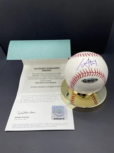 Ian Stewart Signed Rawlings OMLB Upper Deck Certified Memorabilia  - Picture 1 of 3