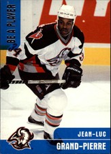 1999-00 BAP Memorabilia Sabres Hockey Card #80 Jean-Luc Grand-Pierre Rookie