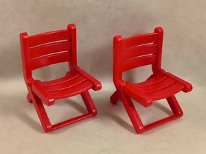 sympa lot de chaise 3230 3728 3647 4826 Playmobil ( mobilier , camping ) 2235 - Imagen 1 de 1