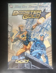 Booster Gold Vol 2 (2008) Blue And Gold Hardcover Geoff Johns Dan Jurgens DC HC - Picture 1 of 4