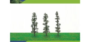 Hornby R8904, árboles de cedro 100 mm x 3 - Imagen 1 de 1