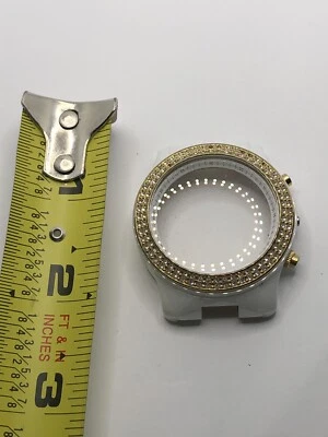 Michael Kors Watch Parts Case 40mm White Ceramic W/Crystal GY363 - Image 1 of 4