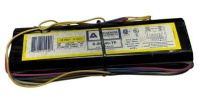 Advance R-2BS40-TP Rapid Start Ballast 120V, 60Hz, 0.65A, For FT40W/2G11 Lamp - Image 1 of 4