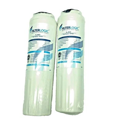 2  Refrigerator Filter Logic Water Filters FL-RF07 for UKF8001 Sealed New in Box - Image 1 of 2