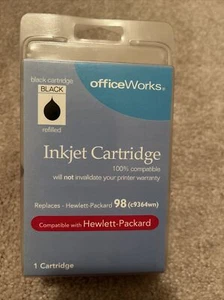 Cartucho de inyección de tinta Office Works negro 98 ¡NUEVO!¡! - Imagen 1 de 1