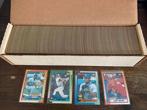 1990 Topps Baseball Set completo de 792 cartas Frank Thomas Sosa radiocontrol casi nuevo-nuevo a nuevo - Imagen 1 de 4