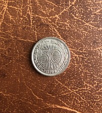 Germany - Weimar Republic 50 Reichspfennig KM# 49 1929A