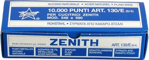 Punti Metallici Acciaio Naturale Art. 130/E (6/4) 1 Scatolina Da 10.000 Punti - Foto 1 di 12