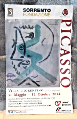 PICASSO Sorrento 圣基金会海报 毕加索的艺术 WK/天才选举主义 — 第 1/4 张图片