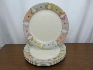 Vintage Corning Ware Corelle MIRAGE Pattern 7 1/4" Salad Bread Plates 7.25" - Picture 1 of 3