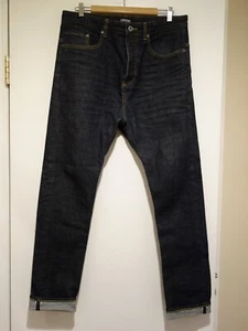 ZANEROBE Jogger Selvedge Denim Jeans, LOW BLOW DENIM, Size W34 x L30, EXCELLENT - Picture 1 of 24