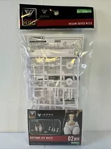 Dispositivo Kotobukiya Megami M.S.G. Juego de 02 Fondos Kit Modelo Plástico Blanco - Imagen 1 de 6