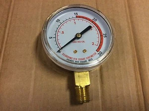 MEDIDOR DE SOLDADURA 2 1/2" 0-30 PSI 1/4 NPT ACETILENO - Imagen 1 de 1