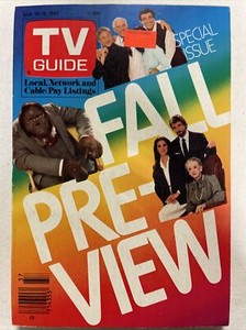 1983 September 10, TV Guide Magazine, Fall Preview (MH832)