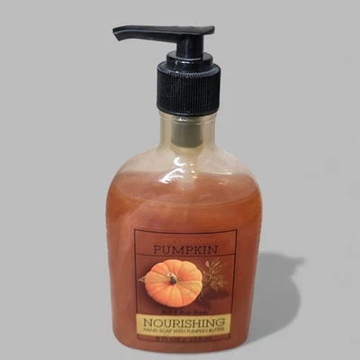 Jabón de manos nutritivo de calabaza Bath & Body Works con mantequilla de calabaza 8 oz 236 ml nuevo Foto 1 de 3