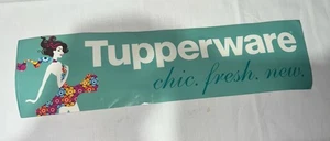 Tupperware NEU AUTOAUFKLEBER BERATER GESCHENK AUSZEICHNUNG 11 1/4" etwas geknittert - Bild 1 von 6