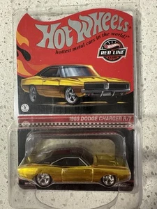 Hot Wheels RLC Exclusive 1969 Dodge Charger R/T Gold Collector Limited Edition - Picture 1 of 2