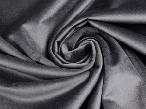 POLSTERSTOFF 60.000 Scheuertouren Velvet Samt Taschenstoff DUNKELGRAU EUR14,98/m - Bild 1 von 3