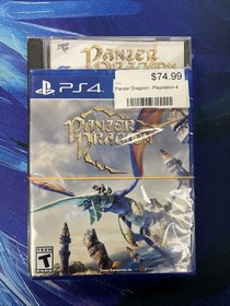 Panzer Dragoon Playstation 4 with Sega Saturn Case