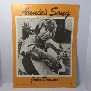 Annie's Song Sheet Music By John Denver - Picture 1 of 1