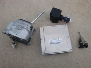 MERCEDES W215 W220 00-02 CL500 S500 INTERRUPTOR DE ENCENDIDO LLAVE ECU JUEGO DE PALANCA DE CAMBIOS - Imagen 1 de 6