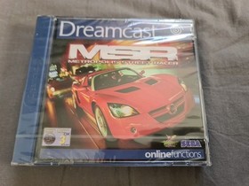 Metropolis Street Racer Sega Dreamcast Racing Game with Manual