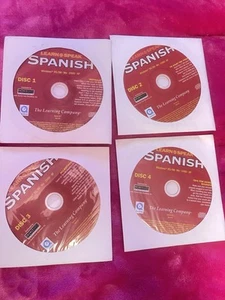 The Learning Company Learn to Speak Spanish 8.1 Includes 4 CDs Age12 & Up - Picture 1 of 5