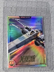 2023 Card Fun Star Wars Global Art Episode II #SW02-SR35 /399 X-Wing Fighter - Bild 1 von 2