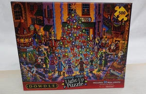 Dowdle Holiday Magic 500-teiliges beleuchtetes Puzzle - Bild 1 von 2