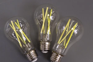 Satco 12443 - 12.5A19/CL/LED/930/120V/4PK S12443 Victorian Style Antique - Picture 1 of 3
