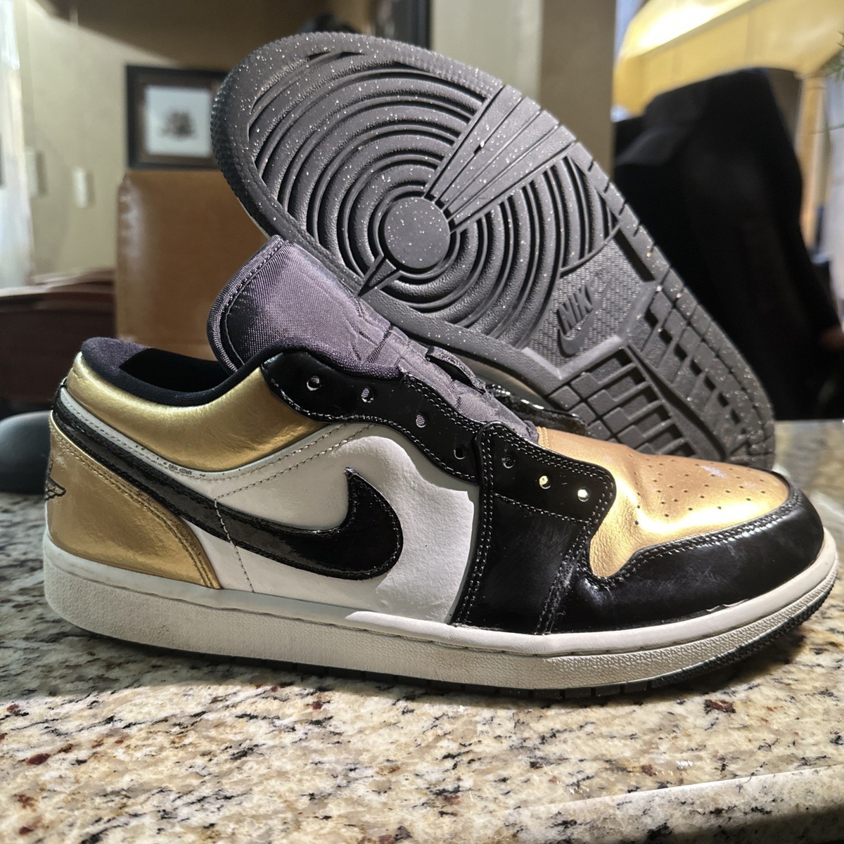 Jordan 1 Low Gold Toe for Sale - Authenticity Guaranteed - eBay Jordan 1 Low Gold Toe for Sale - Authenticity Guaranteed - eBay