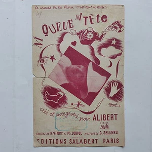 Partition Ni queue ni tete ALIBERT - Imagen 1 de 1