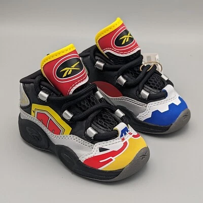 Zapatillas Reebok GY0587 Question Mid Baloncesto Iverson Power Ranger GS Talla 5 Foto 1 de 4
