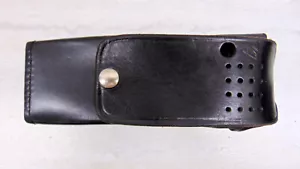 Yaesu Heavy Duty LEATHER HT ORIGINAL Protective Carry Case Safariland F86 USA - Picture 1 of 4