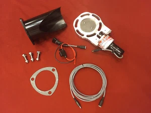 BadlanzHPE "Y-NECK" ELECTRIC CUTOUT VALVE SINGLE 2.0" 51mm 5 YEAR WNTY! - Picture 1 of 7