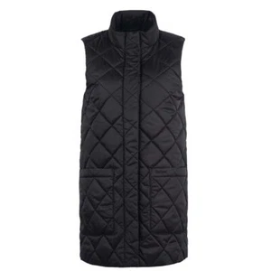 NEW! Barbour Women's Cosmia Quilted Liner Vest Navy Blue Size 2X MSRP $180 - Picture 1 of 13