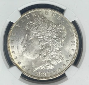 1882-O MORGAN SILVER DOLLAR~NGC MS 63 ~BEAUTIFUL COIN~  REF#31-032 - Picture 1 of 4
