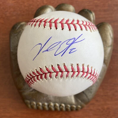 Outfielder Adam Eaton Signed Auto ROMLB Nationals - Image 1 of 4